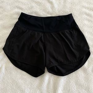 Lululemon size 0 black shorts